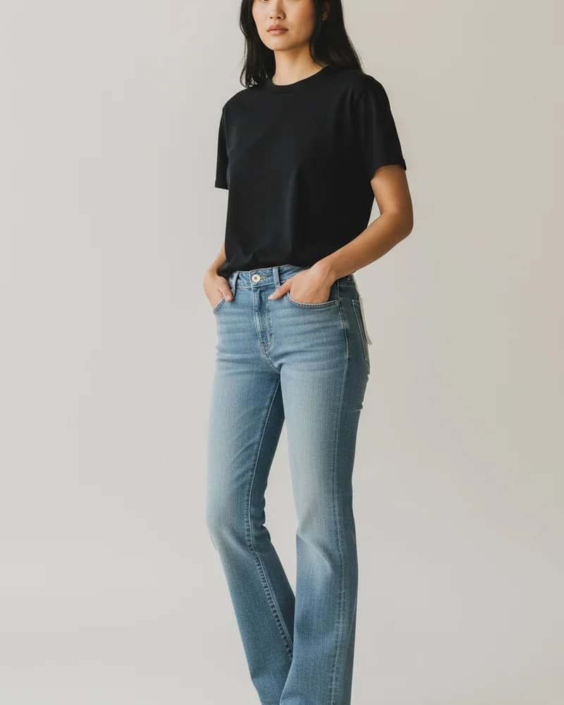 Relaxed Baggy Jeans - Dark Blue