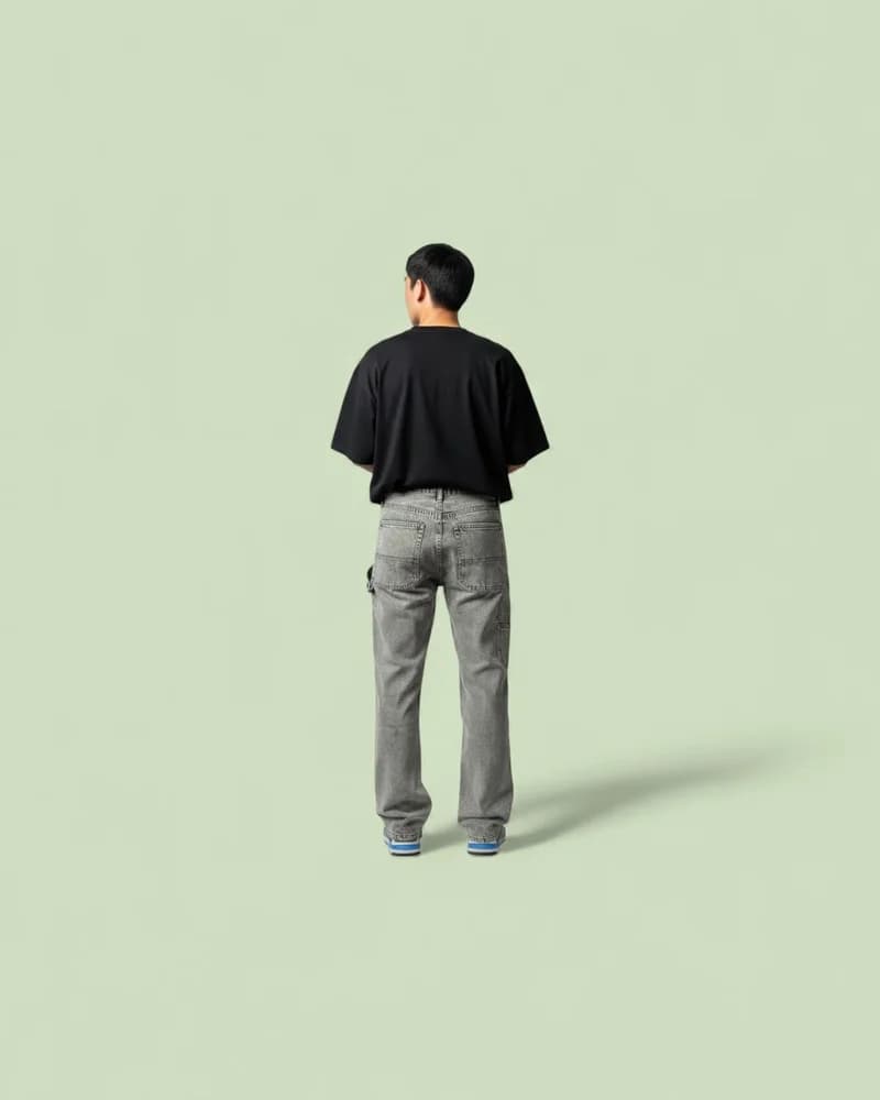 Premium Straight Fit - Black